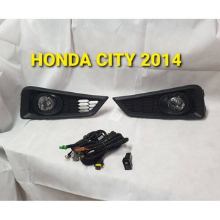 HONDA CITY 2014 สปอตไล์ ไฟตัดหมอก สำหรับ ฮอนด้า ซิตี้ ปี 2014