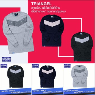 AQUANINE Triangel LTRI เสื้อยืดสตรีท แขนยาว long sleeve t-shirt streetwear