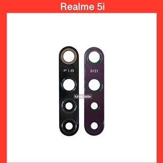 กระจกเลนส์กล้อง Realme5i (กาวในตัว)  สินค้าคุณภาพดี (ได้1ชิ้น)