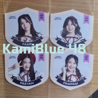 ที่รองแก้ว แผ่นรองแก้ว BNK48 ทีม Trainee เฟม ปาเอญ่า แพมแพม มายด์ Fame Paeyah PamPam Mind