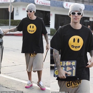 DREW HOUSE TEE BY JUSTIN BIEBER เสื้อยืด ลำลองแขนสั้น