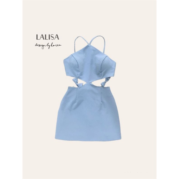 Lalisa มินิเดรสสีฟ้าพาสเทลเซ็กซี่ เปิดหลังเก๋ๆ สายปรับระดับได้ มีโบว์เล็กๆน่ารักสุดๆ ราคา ถูกที่สุด ดีลบีเคเค แกลเลอรีภาพที่ 4