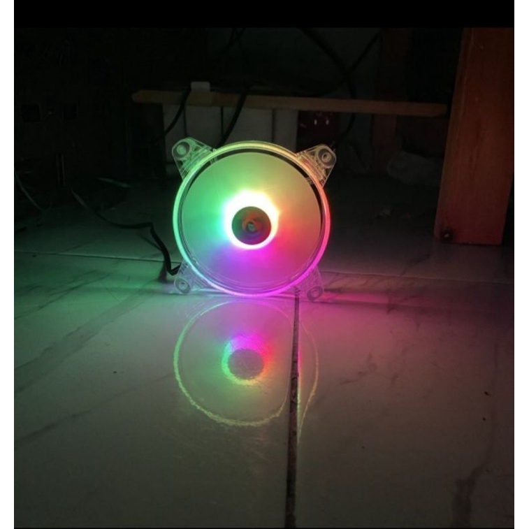 XBT Dragon Fan Case 12CM Rin LED - Fan Case XBT 112A RGB ROtating