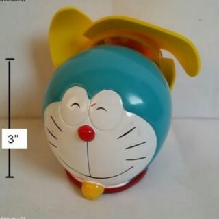 พัดลมพก โดราเอม่อน Doraemon ขนาดสูง 3 นิ้ว ใส่ถ่าน ใบพัดเป็นโฟม