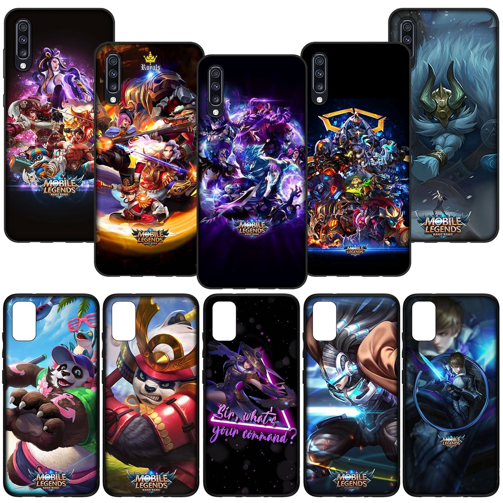 ปลอก Samsung Galaxy A02 M02 A03S A12 A52 A02S ปกอ่อน B-DC92 Mobile Legends เคสโทรศัพท์เด็กชาย