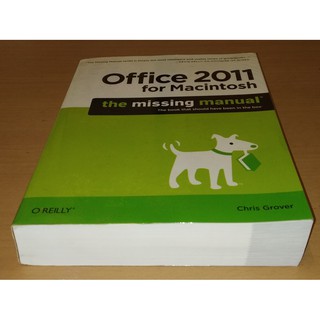 Office 2011 for macintosh the missing manual