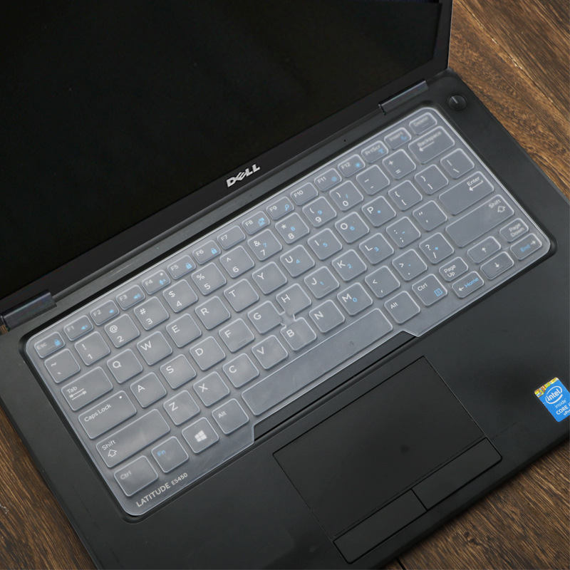 เคสแป้นพิมพ์ซิลิโคนสําหรับ Dell Latitude5450 3340 7480 7490 5490 5491 E5450 E5470 E7450 E7490 E5490 14"