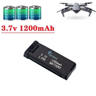 อัพเกรด 3.7V 1200mAH แบตเตอรี่ Lipo สำหรับ E58 JY019 S168 RC Quadcopter อะไหล่สำหรับ E58 Drone แบตเตอรี่ PK 500mAh 850ma