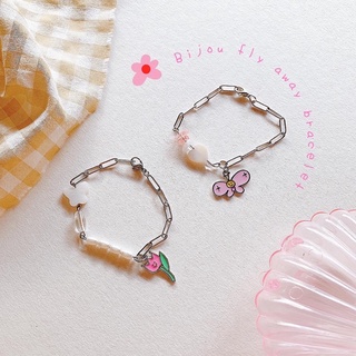 (พร้อมส่งทันที) Bijou fly away bracelet กำไลข้อมือ