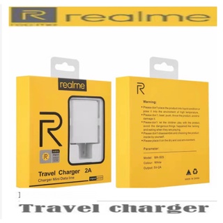 Realme Original Quick Travel Charger VooC Fast Charging 5V/2A Adapter With Micro Android USB Cable