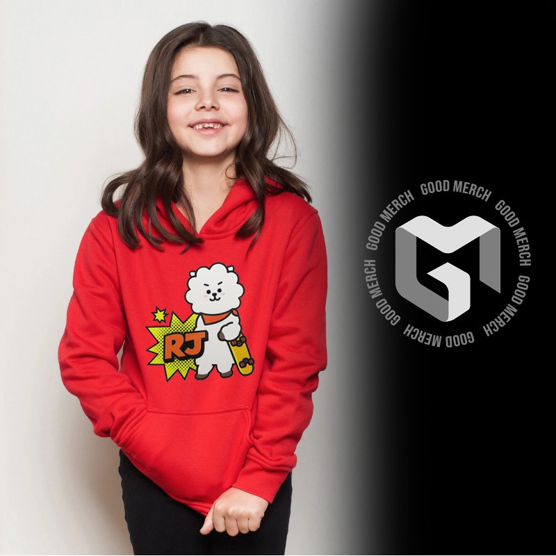 RJ BT21 BTS CHILDRENS HOODIES SWETER JACKET