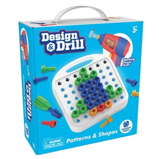 Educational Insights, Design &amp; Drill Patterns &amp; Shapes ชุดออกแบบฝึกสร้างลวดลายและรูปทรง ของเล่นเด็ก 3 ปีขึ้นไป