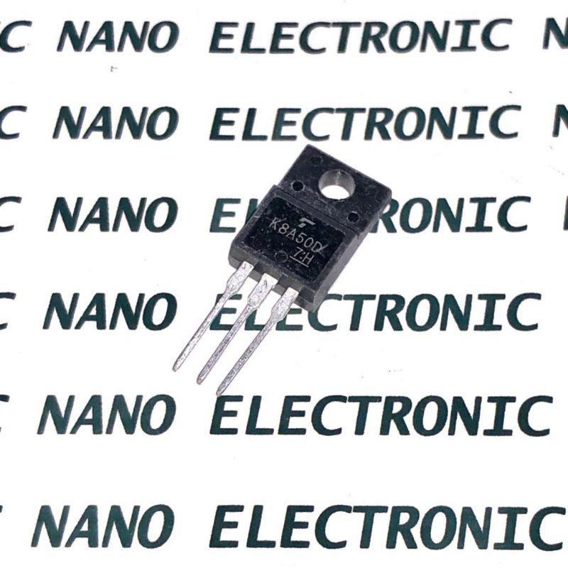 ทรานซิสเตอร์ MOSFET N-Channel K8A50D K8A50 TK8A50D TK 8A50 D TO-220F