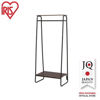 ราวแขวนผ้า ราวแขวนเอนกประสงค์ พร้อมชั้นวางของ สไตล์มินิมอล Style Hanger Rack ไอริส โอยามะ IRIS OHYAMA รุ่น PI-B2