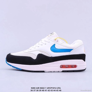 air max 1 white black blue