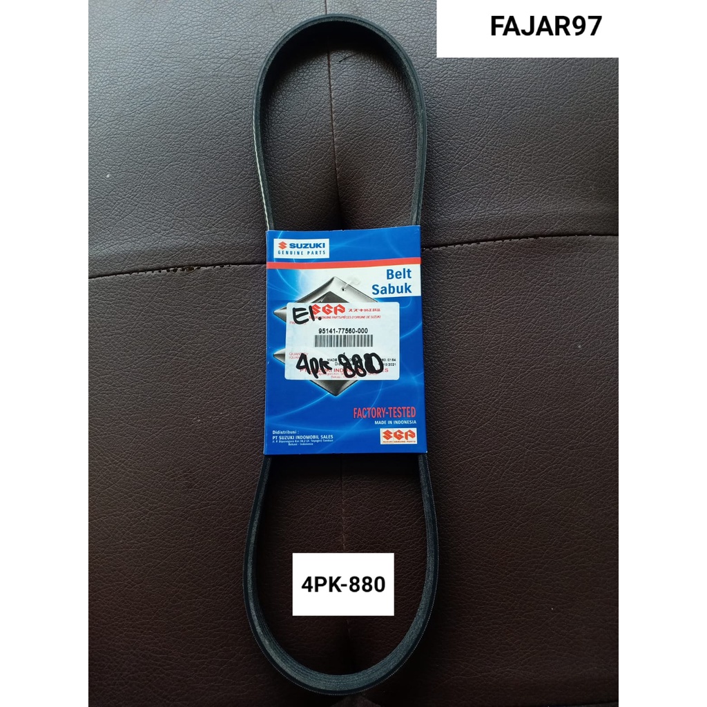 สายพานพัดลม/AC สายพานพัดลม Suzuki Futura ฉีด 4PK880