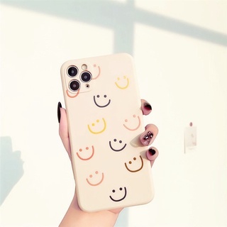 893 เคสมือถือ  เคส มือถือ หน้ายิ้มหลายตัว/ครีมขาว