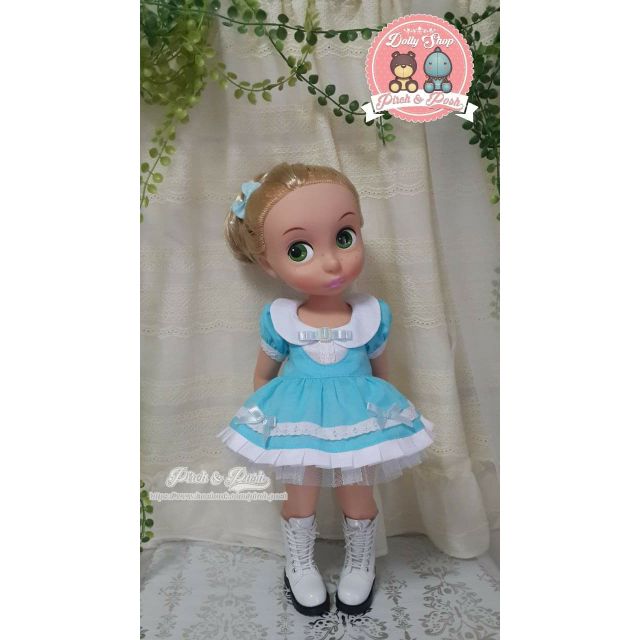 ชุดตุ๊กตา AMT 16" (Disney Animator Doll) : ชุดฟ้า-ขาวทรงพอง**พร้อมส่ง**