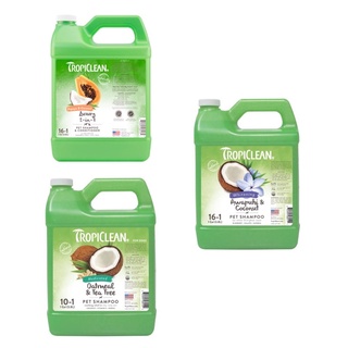 Tropiclean shampoo for dog and cat 1 gallon แชมพูทรอปิคลีนขนาด 1แกลลอน