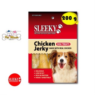 SLEEKY เนื้อไก่อบแห้ง 200g