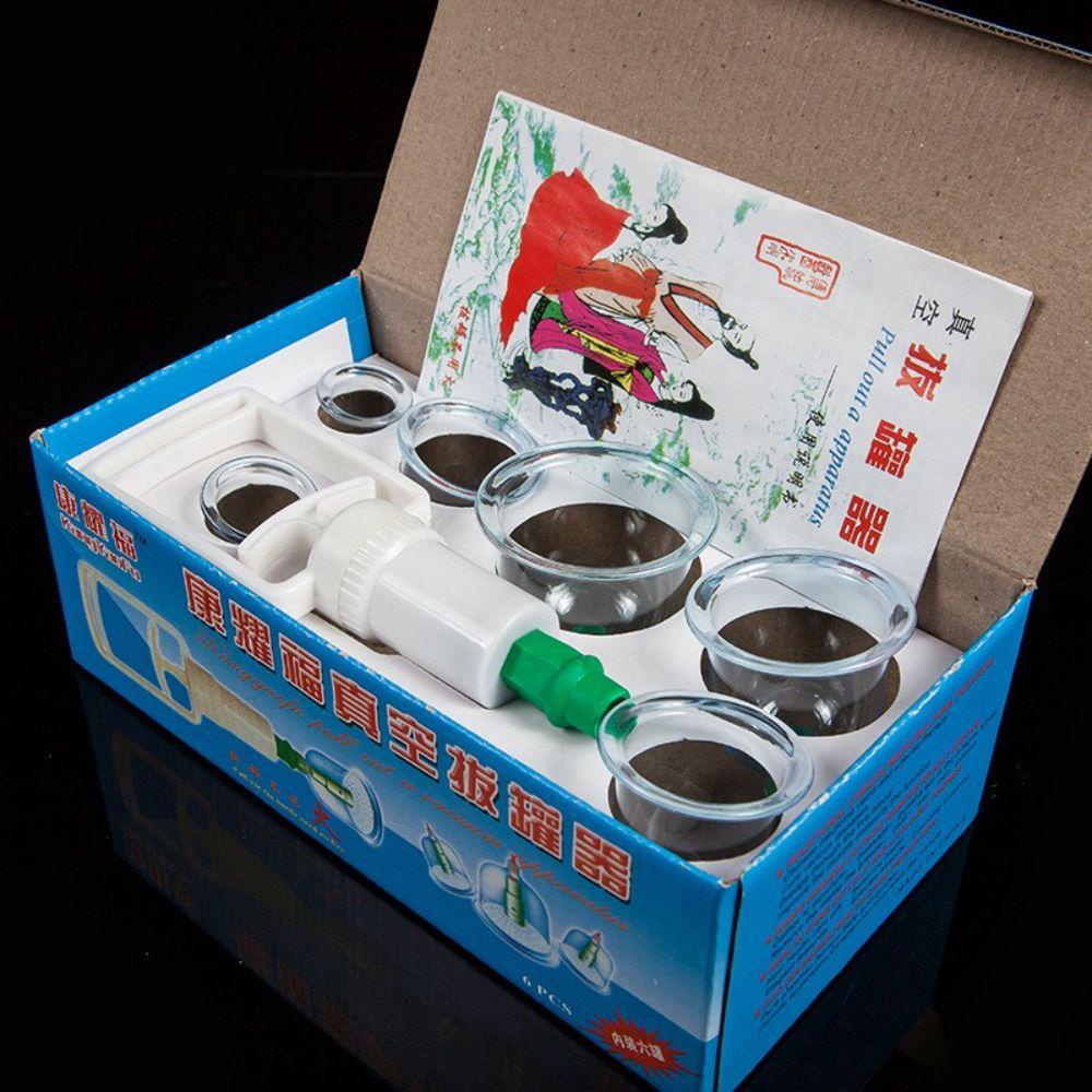 Qeary สูญญากาศ Cupping ชุด Backache 6 ชิ้น/เซ็ต Health Care สุขภาพของขวัญ Anti Cellulite ดูดถ้วย - รูปที่ 2