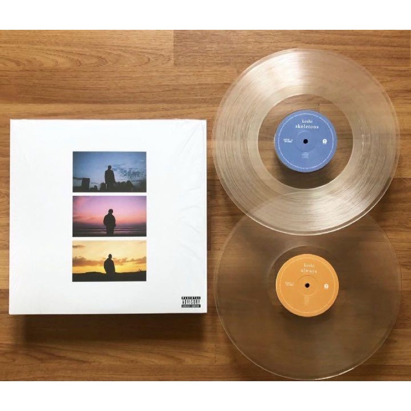 แผ่นเสียง Keshi Skeletons Bandaids Always แผ่นใส มือหนึ่งซีล Keshi vinyl