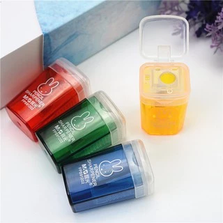 กบเหลาดินสอแบบฝาปิด เครื่องเหลาดินสอ ตรา M&G เอ็มแอนจี (sharpener) รุ่น FPS91202