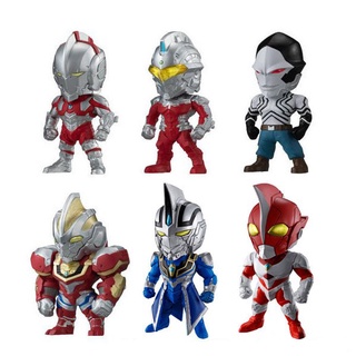 Bandai (ครบ Set 6 กล่อง) Converge Hero s Ultraman 01 4549660464846 (Plastic Model)