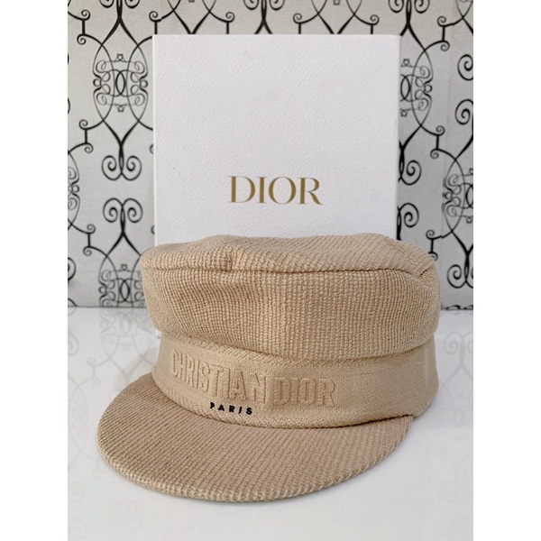 หมวก Christian Dior สีเบจ Dior Baseball cap size57