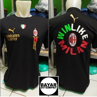 เสื้อยืด พิมพ์ลาย AC Milan WIN LIKE Milan Champion ITALIA สําหรับผู้ชาย และผู้หญิง 2022 2022S-5XL