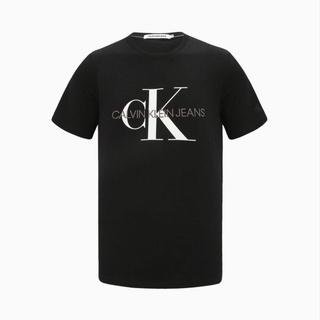 HH Calvin Klein เสื้อยืดผู้ชาย รุ่น J312206 BEH สีดำ เสื้อยืดคอกลมS-5XL