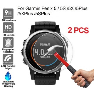 กระจกนิรภัยกันรอยหน้าจอสําหรับ Garmin Fenix 5 / 5S / Fenix 5X / Fenix 5X Plus / 5S Plus