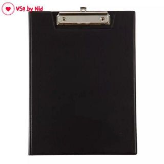 คลิปบอร์ดหนังอย่างดีแบบมีปกปิด A4 Size File Clip Board