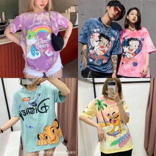 เสื้อยืดสกรีนลายการ์ตูน Care Bears Betty Boop พร้อมส่งจ้า