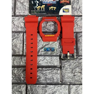 ชุด PETAK MERAH ONE PIECE !!! Bnb + BUCKLE JAPAN + BACKLIGHT (SESUAI UTK DW5600 / GB5600 / GWX5600 / GWB5600)