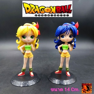 โมเดล รันจิ Lunch Qposket (China Version) จากเรื่อง Dragon Ball ขนาด 14 Cm. มี 2 แบบ ให้เลือก  สีสวย น่ารัก พร้อมส่ง