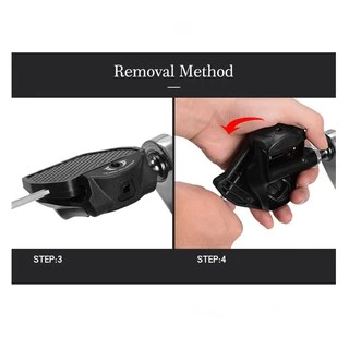 แผ่นรองบันไดคลีท Cleat Cover Self-locking Pedals Road Bike Cleats Platform Adapter For SHIMANO/Look (Black)