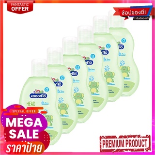 โคโดโม แชมพูสบู่เหลวอาบน้ำ เฮดทูโท วอช สูตรมายด์ ออริจินัล 100 มล. x 6 ขวดKodomo Shampoo &amp; Soap Baby Head To Toe Wash Mi