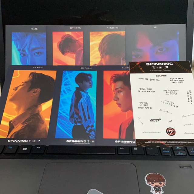 GOT7 Photo card album spinning top