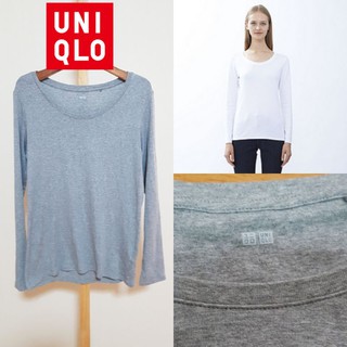 เสื้อยืด​ยูนิโคล่​ Uniqlo ของแท้​ supima cotton