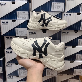 รองเท้า Mlb new Collection “LOGO NY” 50B ของแท้