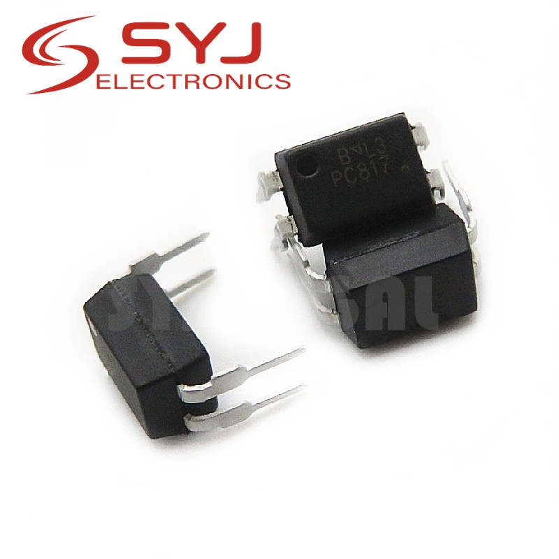 โฟโต้คัปเปลอร์ Pc817B Dip-4 Pc817 817 817B El817 Ltv817A Ltv-817-A ความหนาแน่นสูง 10 ชิ้นต่อล็อต
