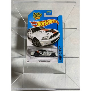 Hot wheels 10 FORD SHELBY GT500 HW CITY 2015 HW PERFORMANCE 11 OF 250 (White) แพคอเมริกา