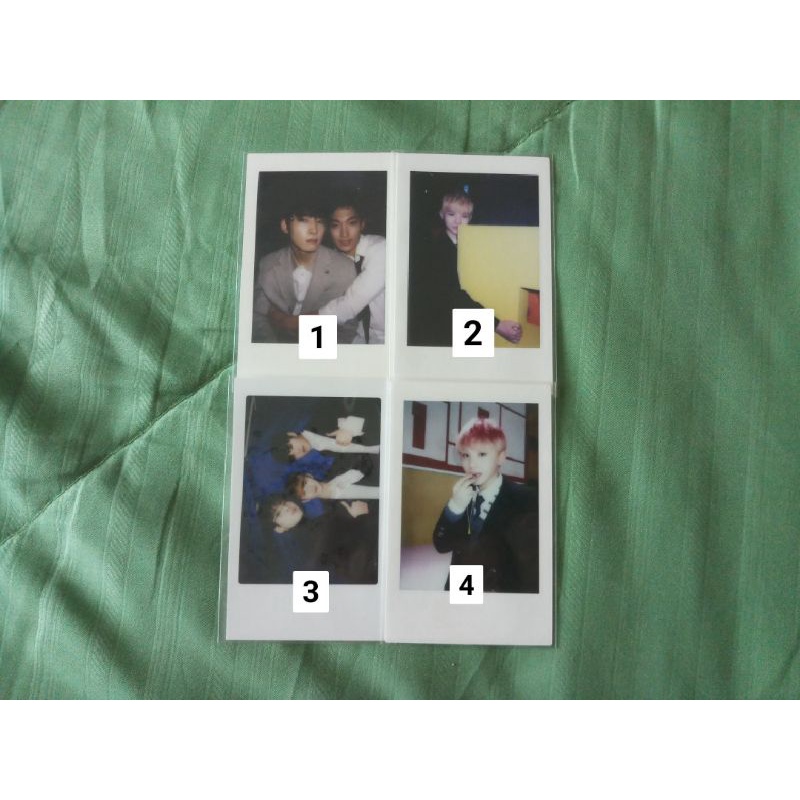 Seventeen photocard pc polaroid คอนเสิร์ตรูปแบบ 2015 2016 เด็กชายปรารถนาเช่น seventeen abcd encore ก
