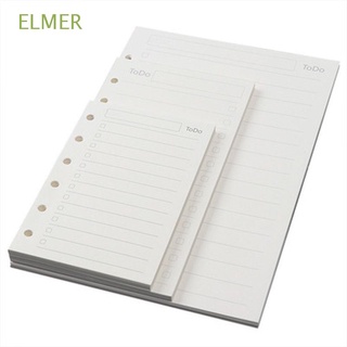 Elmer อุปกรณ์เครื่องเขียนไส้กระดาษรีฟิล 45 แผ่นใบหน้า A5 A6 A7