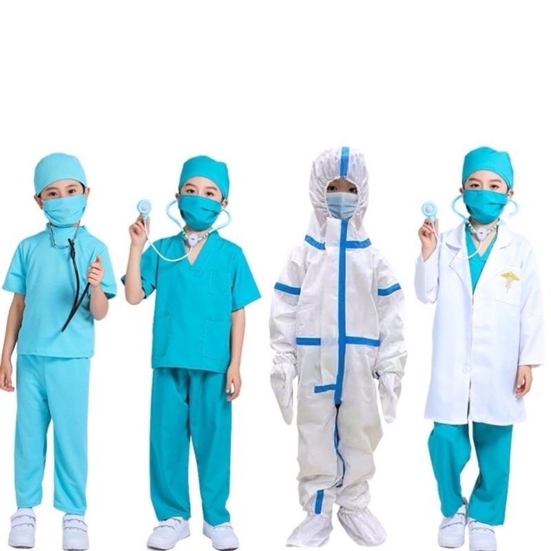 ชุดPPEชุดใส่เข้าห้องปฏิบัติการ ชุดตรวจควบคุมโรคชุดแพทย์เด็ก #ชุดอาชีพ #แพทย์ผ่าตัด # ชุดหมอห้องปฏิบัติการ operating room