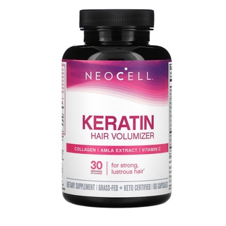 Neocell, Keratin Hair Volumizer, 60 Capsules