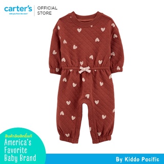 Carters Jumpsuit 1Pc Heart Quilt L9 คาร์เตอร์เสื้อผ้าชุดจั๊มสูทมีลาย