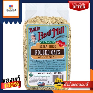 Bobs Red Mill Gluten Free ข้าวโอ๊ตรีดปกติออร์แกนิก 32oz/Bobs Red Mill Gluten Free Organic Regular Rolled Oats 32ozBob