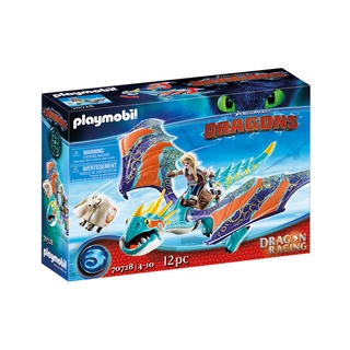 Playmobil 70728 Dragon Racing: Astrid and Stormfly แอ็คชั่นฟิกเกอร์ ดราก้อนเรซซิ่ง แอสทริค และสตรอมฟลาย